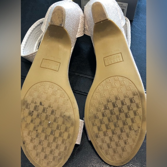 Girls Stuart Weitzman Sandals (Platinum Noir) - Picture 7 of 8